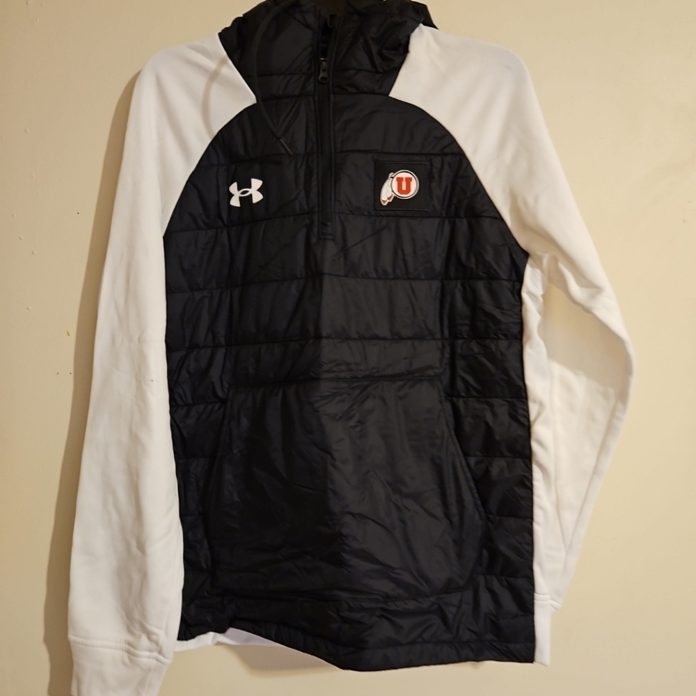 NEW Under Armour Utah Utes Puffer Hoody Jacket Small